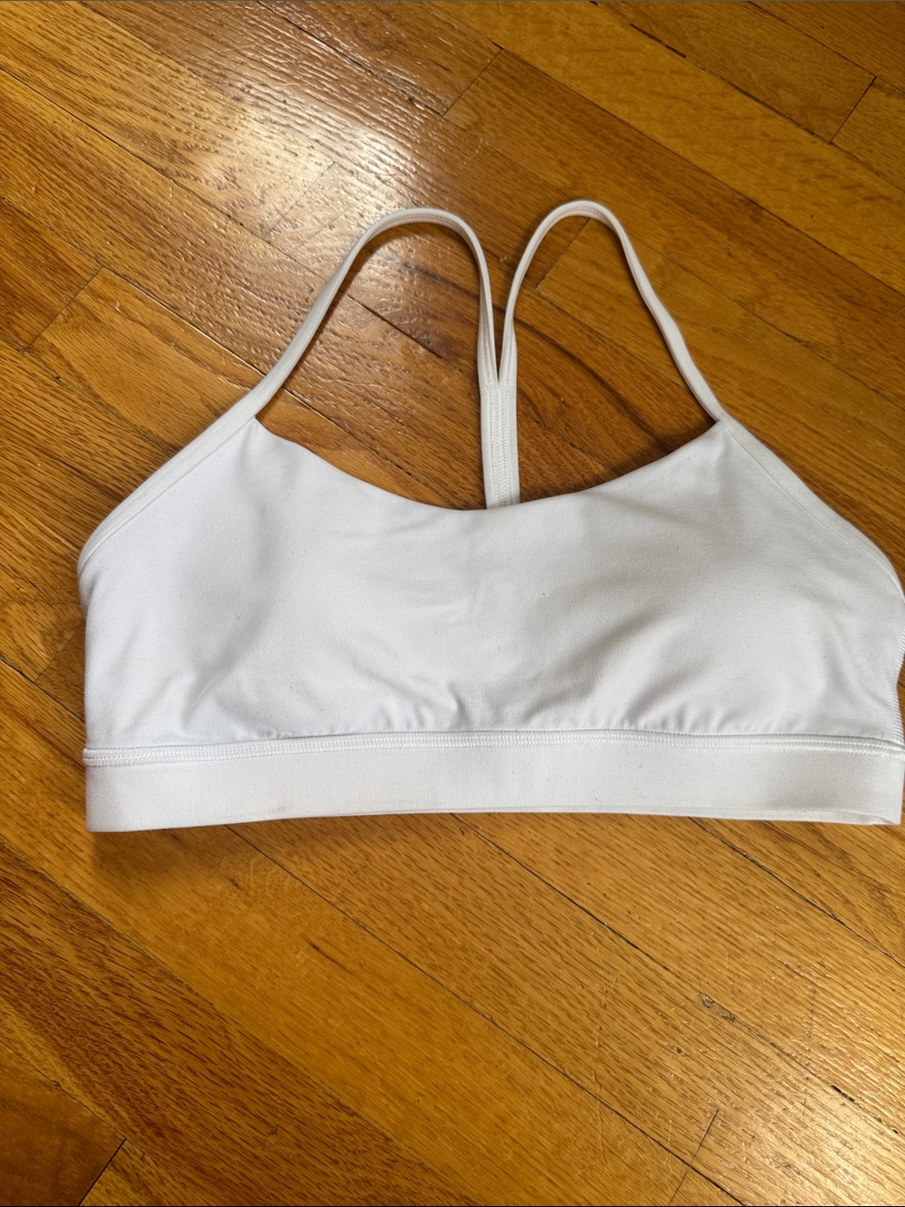lululemon athletica White Strappy Low-Impact Sports Bra